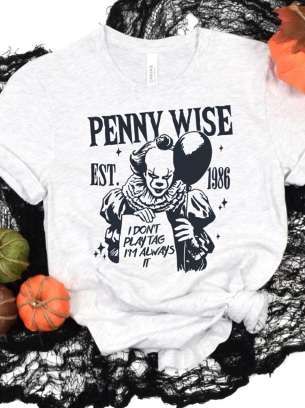 Halloween pennywise graphic Tshirt